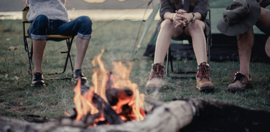 staying warm outdoors