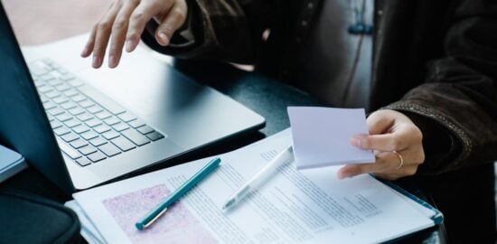 Photo by George Pak : https://www.pexels.com/photo/close-up-shot-of-a-person-holding-a-papers-7972282/